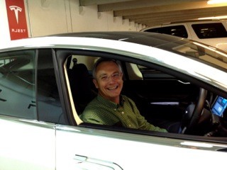 tesla test drive | Ross Baldick PhD | electricity industry